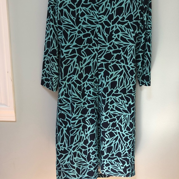 Blue wrap dress - Picture 3 of 3